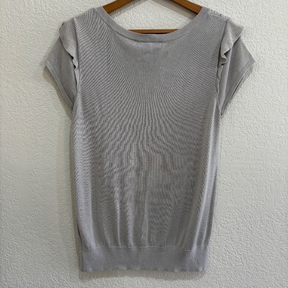 Banana Republic Knit Sweater Top‎ Women’s Small Beige - Picture 4 of 6